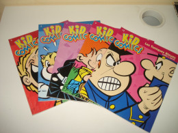 C48 / Lot De 5 BDs - Coll. Kid Comics - Tuniques , Agent 212 , Cédric , .. 1998 - Bücherpakete