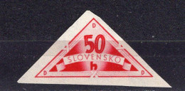 S7460 - SLOVAQUIE TAXE Yv N°14 * - Ongebruikt