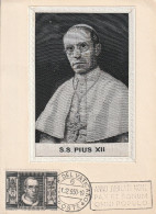 Vatican Carte Maximum Pie XII 1950 - Cartoline Maximum