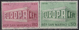 SAINT MARIN - Europa CEPT 1969 - Neufs