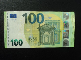 ESPAGNE : 100 EURO   2019  Signature Mario DRAGHI  Lettre VA   Imprimeur V004F3    SPL * à Presque NEUF - 100 Euro