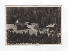 Ca 1940 Sudetenland Photokarte Luftbild Wittighaus Isergebirge Baude Und Jagdschloss Gest. Weisbach  ( Bílý Potok ) - Sudeten
