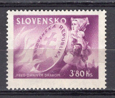 S7470 - SLOVAQUIE Yv N°121 * - Unused Stamps