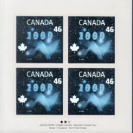 CANADA, Yv F 1702, Mi 1882 KB, **, Année 1999, - Blocks & Kleinbögen