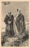 ILLUSTRATEUR - Deux Vieilles Dames De Saint Pol De Léon - Carte Postale Ancienne - Otros & Sin Clasificación