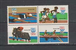 USA  1979   Jeux Olymp.   N° 1254 / 57 Neuf X X - Unused Stamps