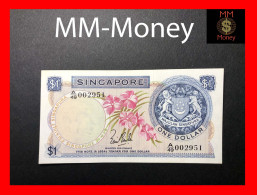 SINGAPORE 1 $ 1967  P. 1  "sig. Lim Kim San"   *first Signature*     AU - Singapour