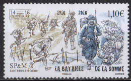 SAINT PIERRE ET MIQUELON - Centenaire De La Bataille De La Somme - Unused Stamps