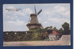 CPA 1 Euro Moulin à Vent écrite Prix De Départ 1 Euro - Windmills