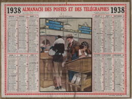 Calendrier - Almanach - 1938 - Oller - Big : 1921-40
