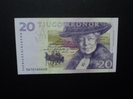 SUÈDE : 20 KRONOR   (200)3   P 63b     Presque SUP - Svezia