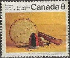 CANADA 1972 Canadian Indians - 8c Subarctic Indians FU - Oblitérés