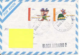 Argentina Air Mail Cover Sent To Denmark 2-10-1998 Topic Stamps - Posta Aerea