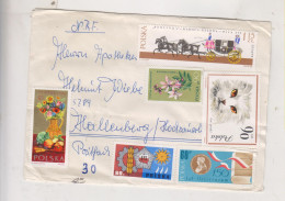 POLAND 1967  TARNOWSKIE GORY  Cover To Germany - Lettres & Documents