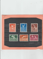 Bulgaria 1956   - "Giochi Olimpici Estivi Melbourne '56" - Serie  Linguellata - Estate 1956: Melbourne