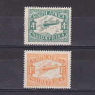 SOUTH AFRICA 1929, Sc# 40-41, Air Mail, MH - Unused Stamps