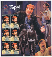 TIMBRE STAMP ZEGEL NEVIS BF CHAIM TOPOL  XX - Autres - Océanie