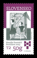 Slovakia 2023 Mih. 998 Biennial Of Illustrations Bratislava 2023 MNH ** - Ungebraucht