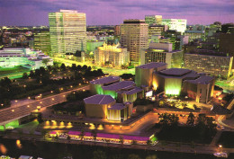 OTTAWA, NATIONAL ARTS CENTRE, ARCHITECTURE, BRIDGE, CARS, PARK, CANADA - Ottawa