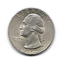 ETATS-UNIS QUARTER Dollar 1943s Argent TTB - Otros & Sin Clasificación