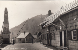 D7701) LOIBLPASS - Loibl Grenzübergang - Grenze Gebäude Schranken Zöllner ALT! - Ferlach