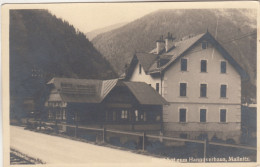 D7704) MALLNITZ - Gasthof Zum HANNOVERHAUS Mit Straße - Tolle Sehr Alte FOTO AK - Mallnitz