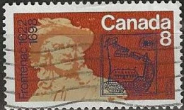CANADA 1972 300th Anniversary Of Governor Frontenac's Appointment To New France - 8c - Frontenac And Fort Saint-Louis FU - Oblitérés
