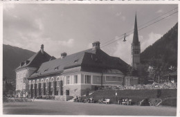 D7720) HOFGASTEIN - Sehr Schöne Alte FOTO AK -  Kirche Haus - Parkbänke Usw. ALT - Bad Hofgastein