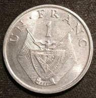 RWANDA - 1 FRANC 1974 - Épi De Millet - KM 12 - Rwanda