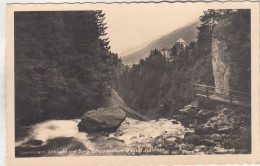 D7743) OBERVELLACH - Schlucht Und Burg Großßenstein - Mölltal - Kärnten ALT ! 1932 - Obervellach