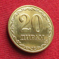 Tajikistan 20 Diram 2020 KM# 54 UNC Lt 1331 *VT Tajiquistão - Tagikistan