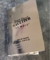 Echantillon Tigette - Perfume Sample - Le Male De Jean Paul Gaultier N°1 - Echantillons (tubes Sur Carte)
