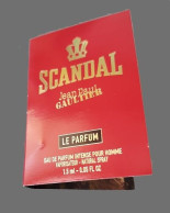 Echantillon Tigette - Scandal Homme Le Parfum De Jean Paul Gaultier - Muestras De Perfumes (testers)