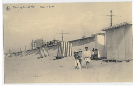 3343 -RAVERSYDE -  SUR - MER   ( Ostende )Plage Et Bains - Oostende