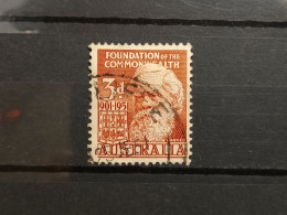 FRANCOBOLLI STAMPS AUSTRALIA AUSTRALIAN 1951 USED SERIE 50 ANNI ANNIVERSARY COMMOWEALTH OBLITERE' - Gebraucht