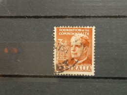 FRANCOBOLLI STAMPS AUSTRALIA AUSTRALIAN 1951 USED SERIE 50 ANNI ANNIVERSARY COMMOWEALTH OBLITERE' - Used Stamps