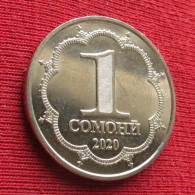 Tajikistan 1 Somoni 2020 KM# 56 UNC Lt 310 *VT Tajiquistão - Tadjikistan