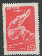 Brazil:Brasil:Unused Stamp Long Jump, 1958, MNH - Springconcours