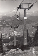 D7778) HARSCHBICHL Lift Gegen ST. JOHANN Und Unterberg Horn In Tirol - Schöne Alte FOTO AK - Sessellift - St. Johann In Tirol