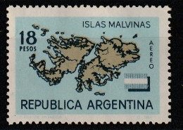 ARGENTINE - Poste Aérienne N°97 ** (1964) Carte - Poste Aérienne