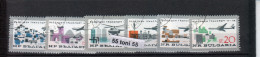 Bulgaria / Bulgarien 1965 Civil Air Transport 6v.- Used/oblitere (O) - Gebraucht