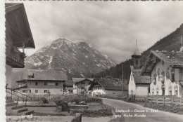 D7784)  LEUTASCH - Gasse In TIROL -gegen Hohe Munde - Leutasch