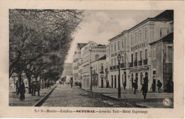 SETUBAL - Avenida Todi - Hotel Esperança (Ed. Mendes - Estafeta, Nº 9) - PORTUGAL - Setúbal