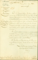Lettre Autographe Signature LAS Armand Joseph Henri Digeon Général De Division Français Du 1er Empire - Politico E Militare