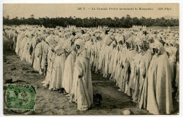 Tunisia 1912 Postcard La Grande Prière Terminant Le Ramadan; Scott 32 - 5c. Mosque At Kairouan - Islam