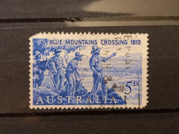 FRANCOBOLLI STAMPS AUSTRALIA AUSTRALIAN 1963 USED 150 ANNI ANNIVERSARY BLUE MOUNTAINS OBLITERE' - Oblitérés