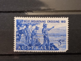 FRANCOBOLLI STAMPS AUSTRALIA AUSTRALIAN 1963 USED 150 ANNI ANNIVERSARY BLUE MOUNTAINS OBLITERE' - Gebruikt