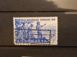 FRANCOBOLLI STAMPS AUSTRALIA AUSTRALIAN 1963 USED 150 ANNI ANNIVERSARY BLUE MOUNTAINS OBLITERE' - Gebruikt