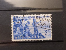 FRANCOBOLLI STAMPS AUSTRALIA AUSTRALIAN 1963 USED 150 ANNI ANNIVERSARY BLUE MOUNTAINS OBLITERE' - Oblitérés