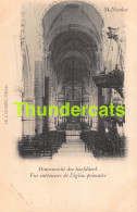 CPA SINT NIKLAAS ST NICOLAS BINNENZICHT DER HOOFDKERK VUE INTERIEURE DE L'EGLISE PRIMAIRE  - Sint-Niklaas